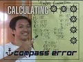 Finding or Calculating Compass Error