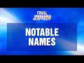 Final Jeopardy Notable Names JEOPARDY