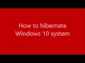How to enable hibernate in windows 10 laptops and desktops