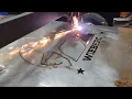 Crossfire XR plasma table cutting stainless