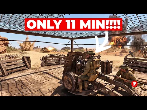 SUPER FAST 17-Pounder Emplacements! - 3vs3 - British Forces - Company of Heroes 3