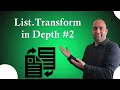 Mastering List Transform in Power Query Transform Lists Like a Pro