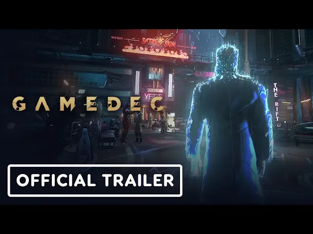 Gamedec Reveal Trailer (Cyberpunk-Theme RPG)