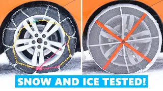 Snow Socks VS Snow Chains VS Snow Tires - What s REALLY Best on Snow and Ice