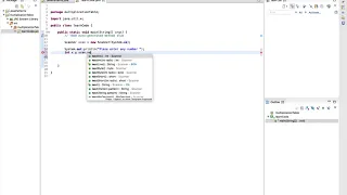 Multiplication Table in Java using eclipse IDE