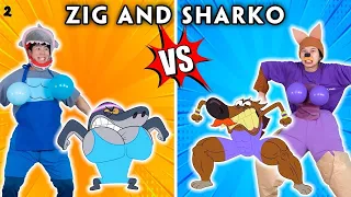 ANGRY MERMAID - Zig & Sharko Funny Moments | Hilarious Cartoon Compilation| Woa Parody
