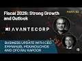 Avante XX CEO Emmanuel Mounouchos CFO Raj Kapoor F2026 Review 2027 Outlook - Strong Growth