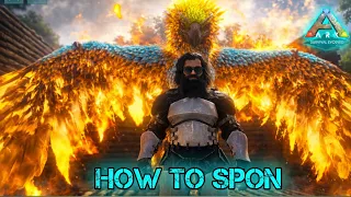 How to Spawn Phoenix ARK Ultimate Island