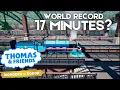 MY Attempt at Gordons speed record and THIS is what happened Thomas Friends Wonders of Sodor
