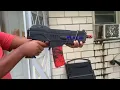 Hydro Strike vs SRB1200 gel blaster pain test and accuracy test