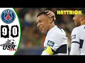 PSG vs Revel 9 0 H ghl ghts All Goals 2024 Mbappe Hattrick