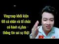 Download Lagu Vingroup khởi kiện 68 cá nhân và tổ chức có hành vi đưa thông tin sai sự thật 