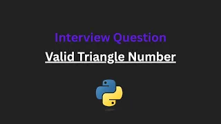 Valid Triangle Number - Leetcode 611