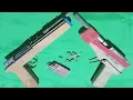 Lagu DIY; Making of survival homemade gun! Toy gun! Two kinds of mini bullet.