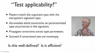 Dynamic Dispatch and Type Inference in Fortress with David Chase