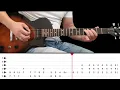 THE JACK - Guitar solo lesson with tabs fast & slow - ACDC