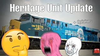 CUP s Further Thoughts on CSX s Heritage Units