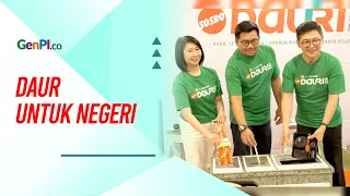 PT Sinar Sosro Bersama HokBen dan Tetra Pak Kampanyekan Gerakan Dauri