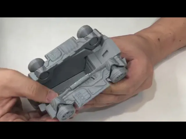 Foldable car Benz Gwagen video thumbnail