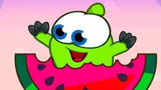 مغامرات اوم نوم اوم نوم الصغير زراعة البطيخ افلام كرتون كيدو 