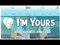 Download Lagu I'm Yours - Jason Mraz | Guitar Tutorial, Rhythm and Lead Walkthrough