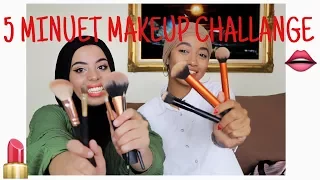 5 minute makeup challenge ft farhana oberson spoonfullofhoney