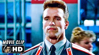 meeting soviet schwarzenegger scene red heat 1988 movie clip hd
