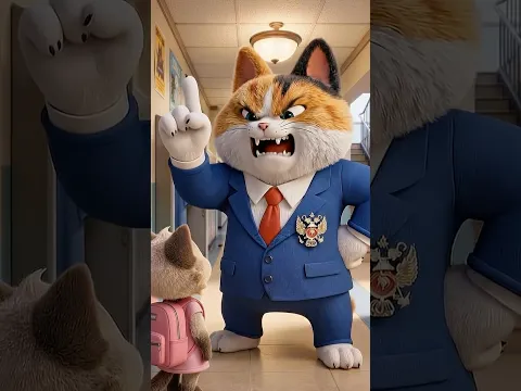 1 серия МУРШКОЛА #cat #animation