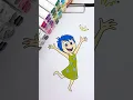 Coloring Inside Out Joy