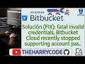 Solucion FIX fatal Invalid credentials Bitbucket Cloud recently stopped supporting account pas