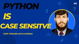 Case sensitive PYTHON