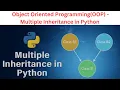 31 Multiple Inheritance in Python