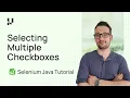 How To Select Multiple Checkboxes In Selenium WebDriver Selenium 4 Tutorial With Java TestMu AI