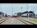 Lagu PASUKAN KERETA PAGI PADATI AREA PARKIR KERETA !!  berburu Kereta Api Stasiun Pulu Brayan Mdn (2025)