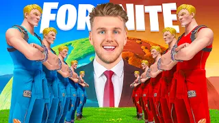 50 Players Simulate Civilization in Fortnite!