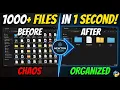 Stop Manual Sorting Organize 1 000 Files in 1 Second with Python