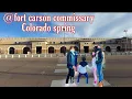 Commissary Grocery Store fort Carson Colorado My first time visit
