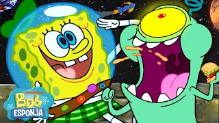 Bob Esponja | Los Momentos Más Locos Fuera de Este Mundo de Bob Esponja 🚀 | 30 Minutos | Español