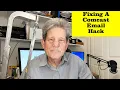 Fixing A Comcast Email Hack