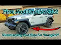 Installing Diy Mud Flaps On My 2022 Wrangler