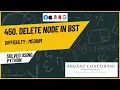 450 Delete Node in a BST Solved and Explained Using Python