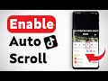 How To Enable Auto Scroll In Tiktok - Full Guide