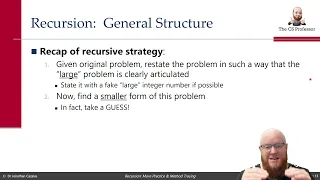 More Recursion Practice and Recursion Tracing