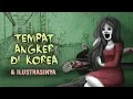 Lagu Tempat Angker Berhantu di Korea \u0026 Ilustrasinya | Cerita Misteri Horor \u0026 Kartun hantu #HORORTIME