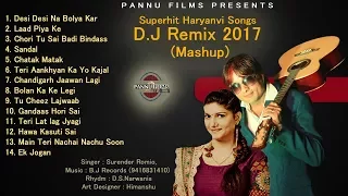 superhit haryanvi songs 2017 d j remix mashup surender romio pannu films