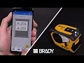 Brady M211 Bluetooth Label Printer Create a Batch of Sequenced Labels with the Express Labels App
