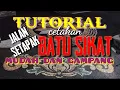 Batu sikat || tutorial batu sikat Bali || cara membuat cetakan batu sikat bali