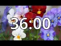 36 Minutes Timer with Music Spring Timer