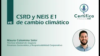 #82. CSRD y NEIS E1 de Cambio Climático