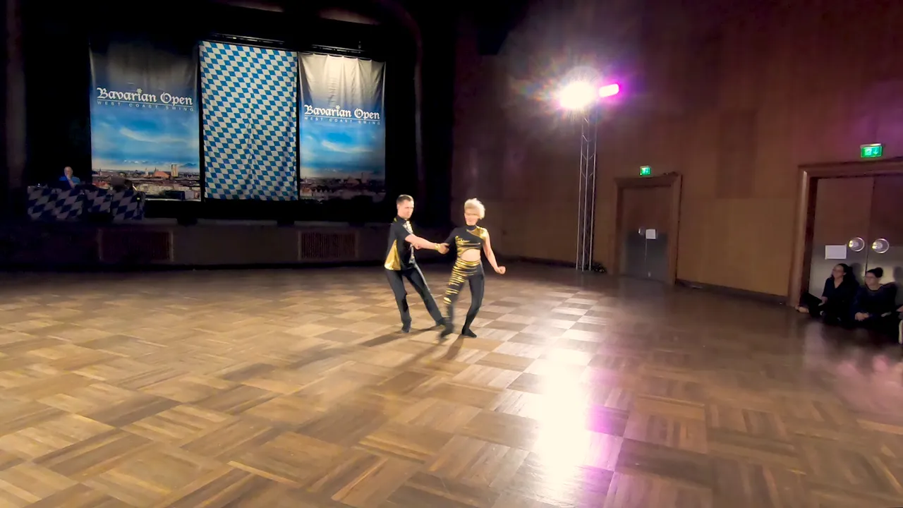 Ville Immonen & Nanna Myllymäki - Rising Star - Bavarian Open 2019